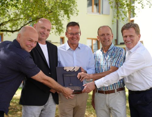 Deutscher Bauherrenpreis – Symbolische Übergabe an die Baugenossenschaft Margaretenau